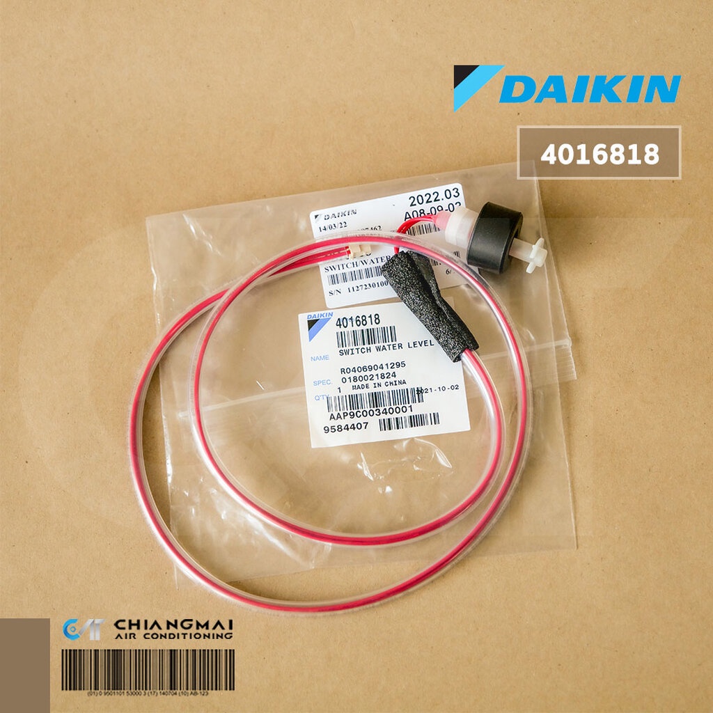 4016818 ลูกลอยปั้มน้ำทิ้ง Daikin (SWITCH/ WATER LEVEL) อะไหล่แอร์ ของ ...