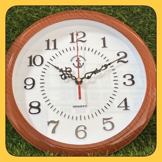 👍❤️🙏🏻นาฬิกาแขวน นาฬิกาแขวนผนัง รุ่น-55,25 ลายไม้👍❤️🙏🏻