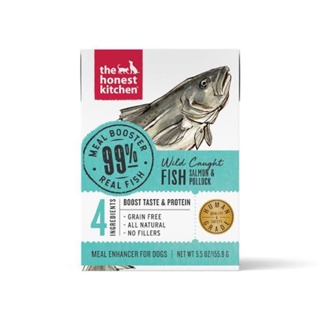 อาหารเปียกสุนัข The Honest Kitchen Meal Booster สูตร Wild Caught Fish Salmon &amp; Pollock ขนด 155.9 g