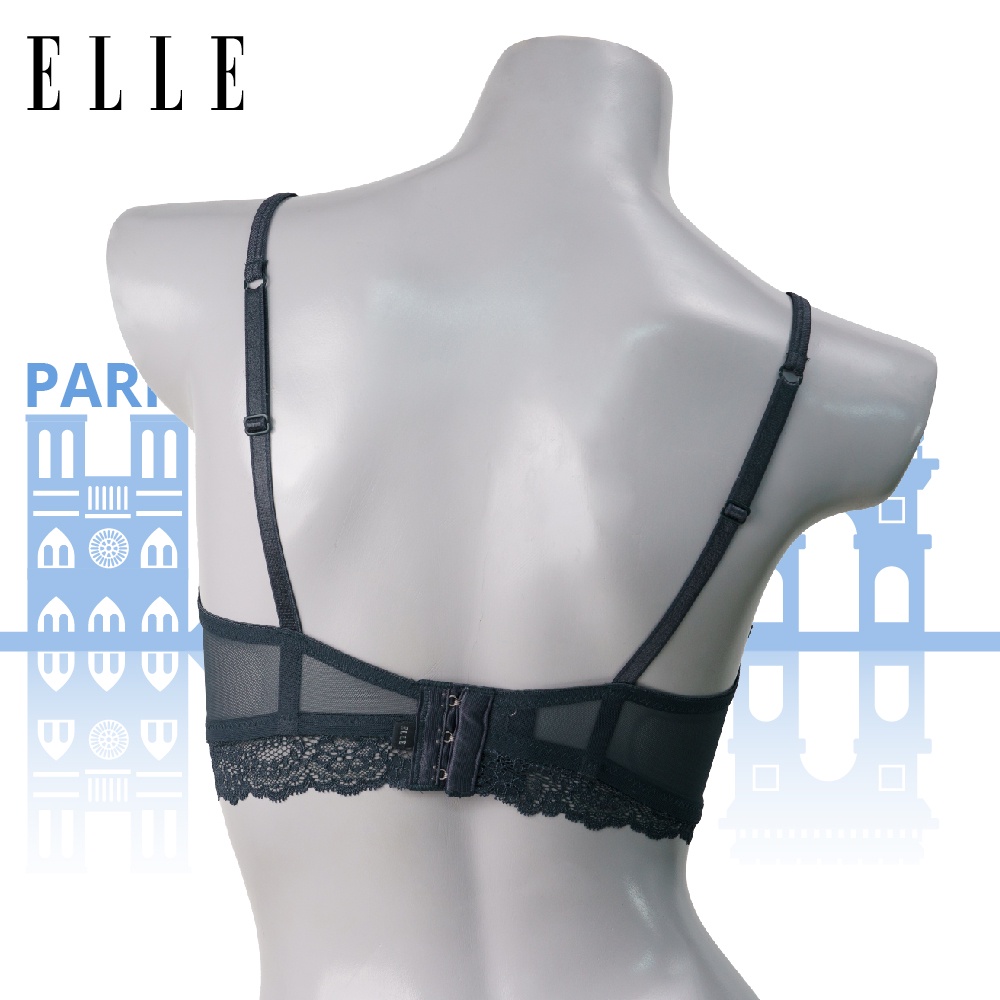 elle-เสื้อชั้นในlb6732non-wire-ไร้โครง-บรา-1-2-คัพ-ฟองโมล์-หนา-5mm-แต่งลุกไม้