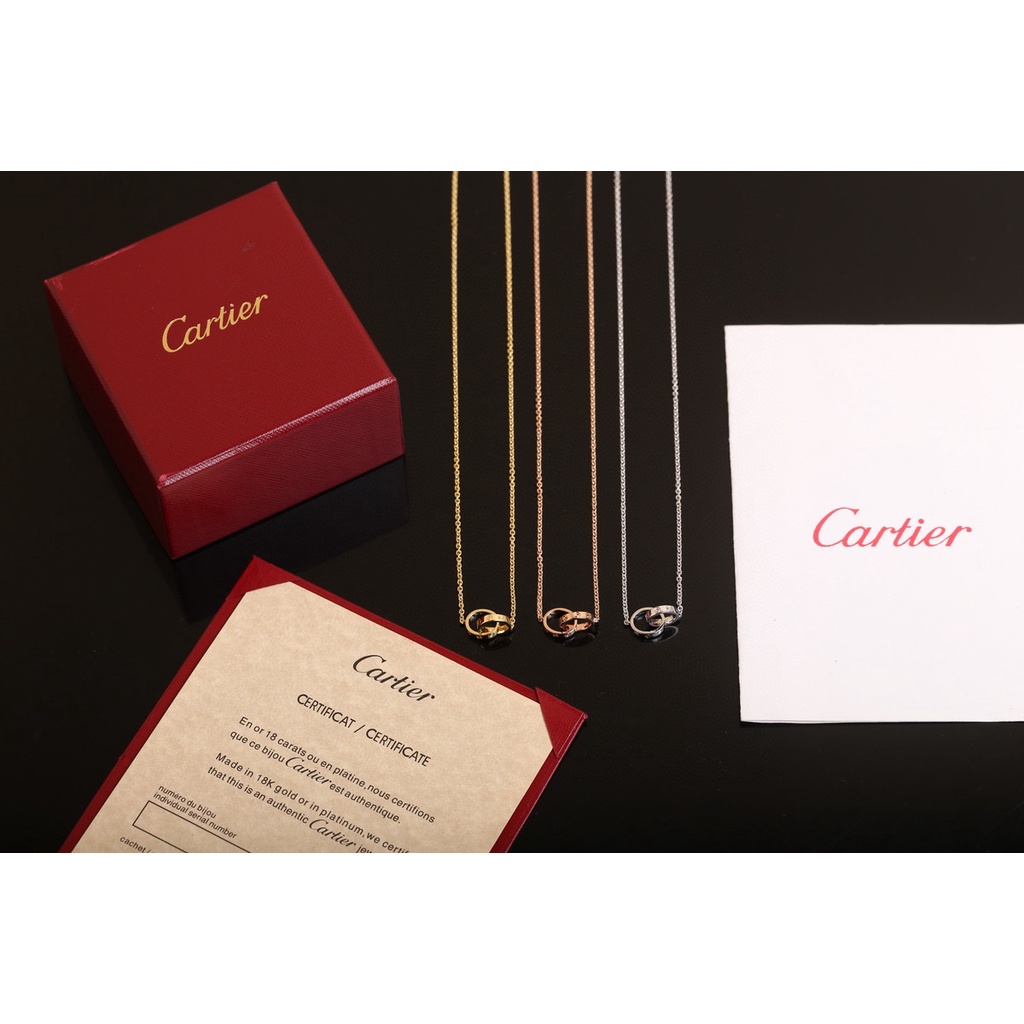 พรี-ราคา2900-cartier-สร้อยคอเพชร