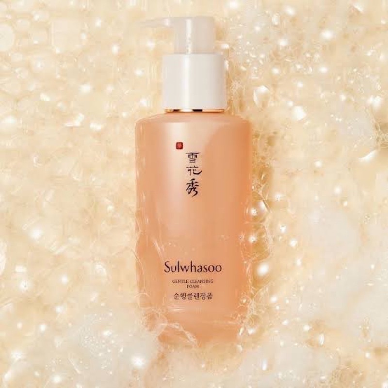 sulwhasoo-gentle-cleansing-foam-โฟมล้างหน้าหน้าใส-เครื่องสำอางแบรนด์เนม-เค้าเตอร์ห้าง