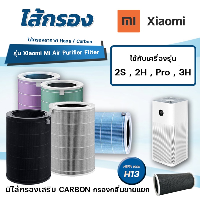 รูปภาพของไส้กรองอากาศ Xiaomi Pro / 3H / 3C / 2S / 2H / 2C ไส้กรองเครื่องฟอกอากาศ MI Air Purifier Filter ไส้กรอง Xiaomiลองเช็คราคา