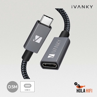 ภาพหน้าปกสินค้าiVANKY USB-C To USB-C GEN 2 Cable [Female] Extension สินค้าพร้อมส่ง ซึ่งคุณอาจชอบราคาและรีวิวของสินค้านี้