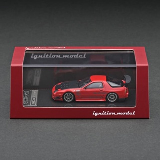 Ignition Model IG2495 1/64 MAZDA RX-7 FC3S RE AMEMIYA RED METALLIC DIECAST SCALE MODEL CAR