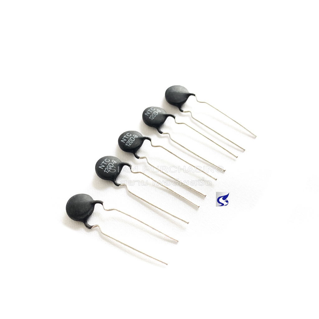 จำนวน-5-ชิ้น-thermistor-เทอร์มิสเตอร์-ntc-120d-9-ntc-9mm