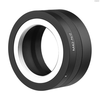 Manual Lens Mount Adapter Ring Aluminum Alloy for M42-Mount Lens to  Z5/Z6/Z7/Z50 Z-Mount Mirrorless Camera