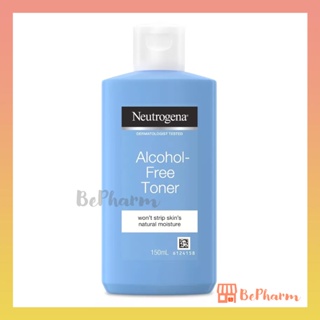 Neutrogena Alcohol-Free Toner 150 ml นูโทรจีนา แอลกอฮอล์ฟรี โทนเนอร์ Alcohol free Toner นูโทรจีนาโทนเนอร์