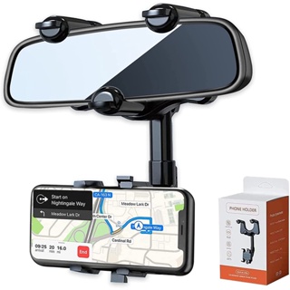 ที่วางโทรศัพท์ YBZJ099 360 มาใหม่! ปรับซ้าย-ขวาได้ 360°Rotatable and Retractable Car Phone Holder, Multifunctional Adjus