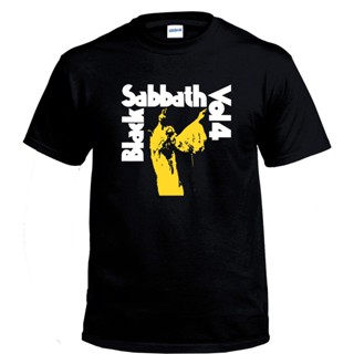 เสื้อยืด BLACK SABBATH BAND 100% COTTON T-SHIRT GILDAN UNISEX GRAPHIC PRINTED