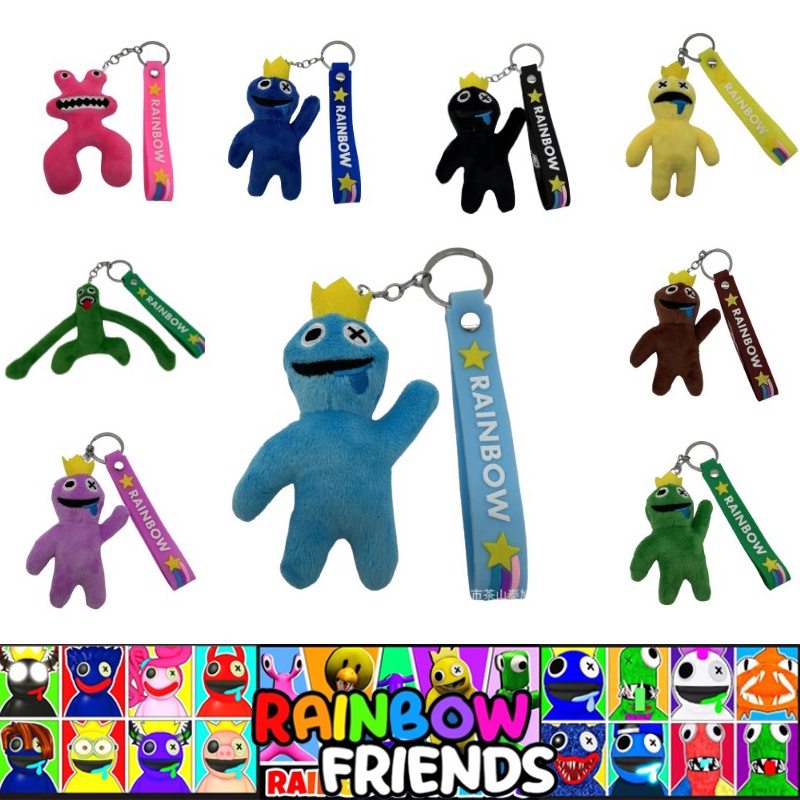 10cm-game-roblox-rainbow-friends-plush-toy-pendant-keychain-stuffed-doll-kids-babys-birthday-xmas-gifts