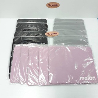 แผ่นรองเมาส์ ผ้า สีชมพู สีดำ สีเทา จำนวน 15 แผ่น Melon (ออกใบกำกับภาษีได้)