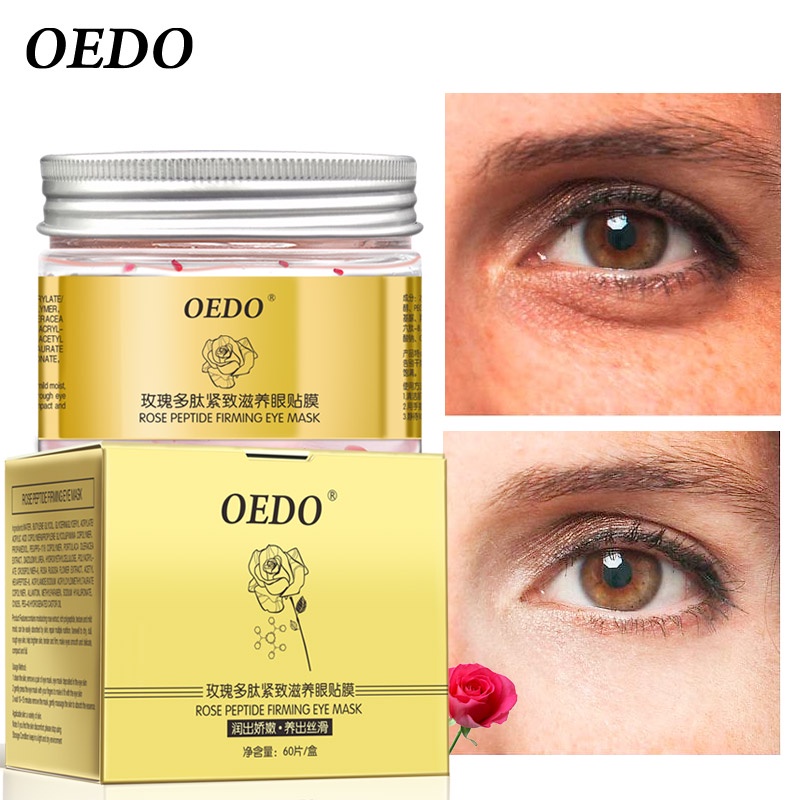 60pcs-oedo-rose-peptide-firming-eye-mask-removing-dark-circles-hydrating-bright-swelling-firming-lifting-see-aging-cream