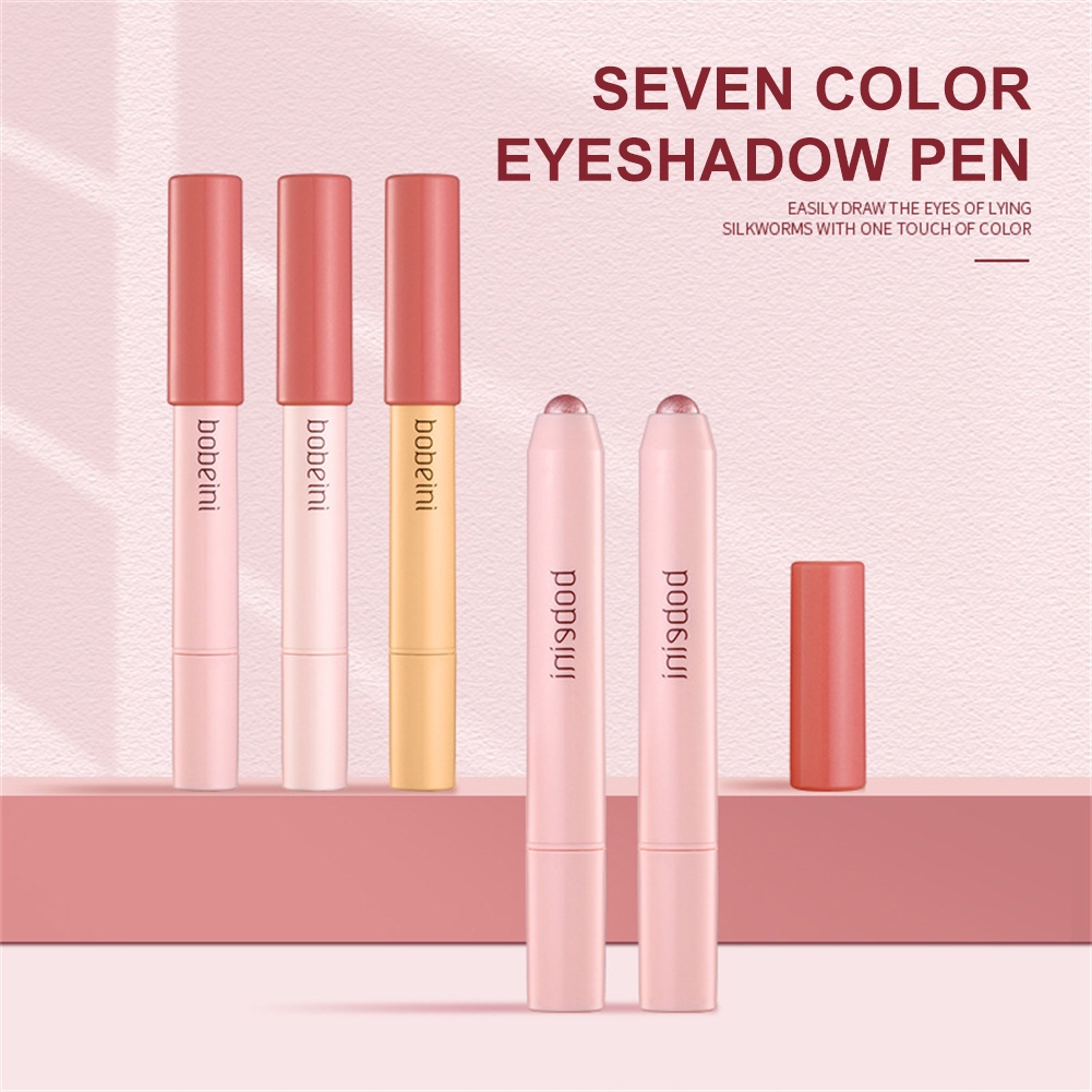 bobeini-colorful-eye-shadow-pen-highlight-stick-contouring-eye-shadow-pencil-waterproof-sweatproof-long-lasting-not-blooming-glamorous-eyeshadow-stick