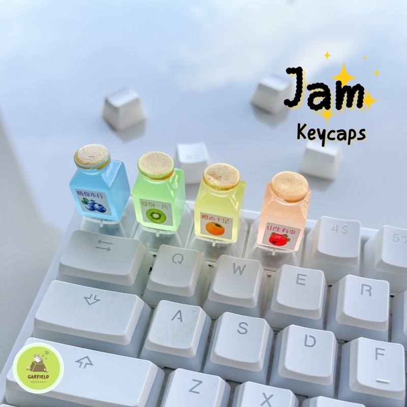 Jam Keycaps คีย์แคป/ปุ่มแต่งคีย์บอร์ด | Shopee Thailand
