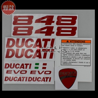 สติกเกอร์ Ducati 1098 848 1198 สําหรับติดตกแต่งรถยนต์ รถจักรยานยนต์