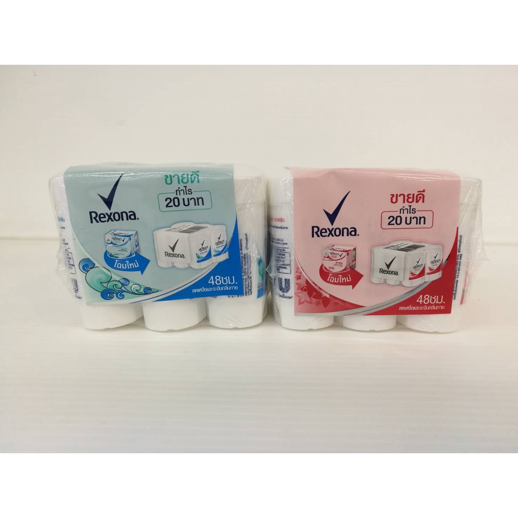 Rexona Motion sense Mini Stick (1กล่อง บรรจุ 6 ชิ้น) เรโซนา โมชั่นเซนส์ ...