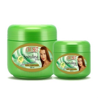 Cruset Hair Treatment 900ml ครูเซ็ท ครีมหมักผมครูเซ็ท กระปุกใหญ่ ทรีทเม้นท์ หมักผม ผสมสารสกัดสไปรูไลน่า แห้งเสีย ทำสี