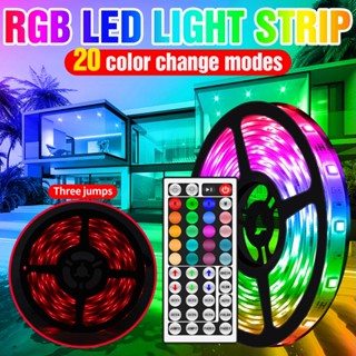 LED Ribbon 12V นีออนไฟ RGB  ไฟประดับคริสต์มาสกันน้ำกันน้ำกลางแจ้งและตัดโต๊ะทีวีแสงพื้นหลัง