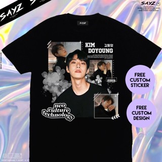 เสื้อยืดแฟชั่น Kaos Kim Doyoung NCT 127 NCT U NCT 2020 Nctzen Kaos Kpop Custom Kaos KpopStreetwear ผู้ชาย T เสื้อผู้หญิง