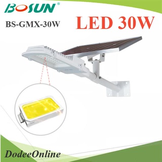 .ไฟโซลาร์ LED 30W พร้อมใชงาน ครบชุด IP65 รุ่น BS-GMX-01S-30W DD