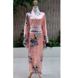 ภาพหน้าปกสินค้าชุดกิโมโน ชุดยูกาตะยาว แขนยาว พร้อมสายโอบิ ของผู้ใหญ่ (Kimono) ที่เกี่ยวข้อง