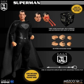[Pre-order:2023-05/07] Mezco One:12 Collective Zack Snyders Justice League Deluxe Steel Boxed Set