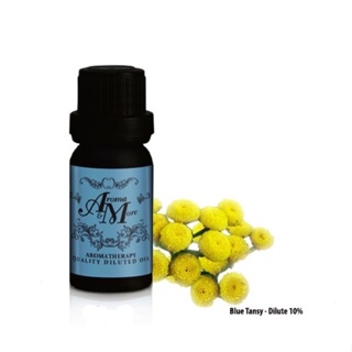 Aroma&amp;More Blue Tansy Dilute 10% Morocco with Fractionated coconut oil / น้ำมันหอมระเหยบลู แทนซี่ ชนิดเจือจาง 10% 100ML