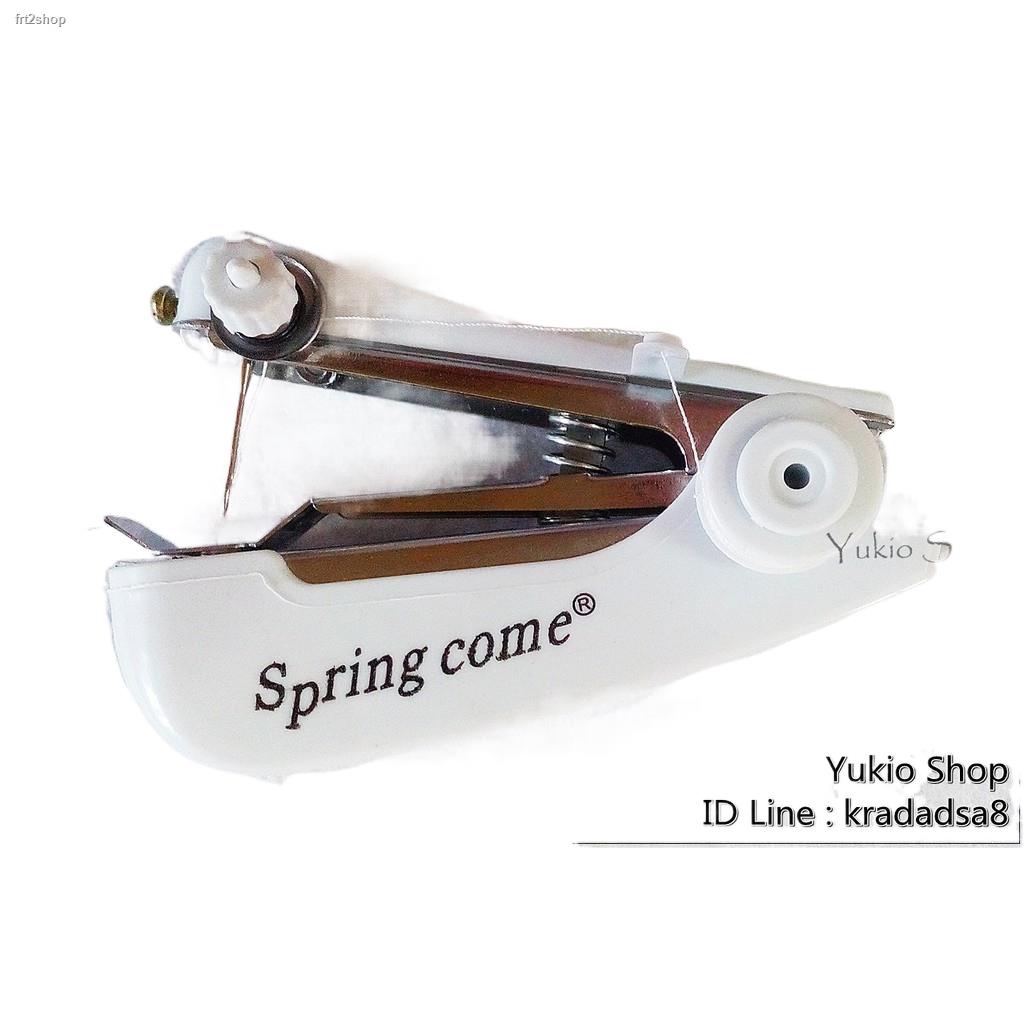 พร้อมส่งในไทยจักรเย็บผ้ามือถือ ขนาดพกพา Spring Come Mini Handheld