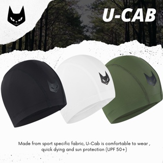 [DarkCat] หมวก U-CAB หมวกเก็บผม กันUV สำหรับกิจกรรมกลางแจ้ง ดำน้ำ ว่ายน้ำ ท่องเที่ยว สีดำ สีขาว สีเขียว