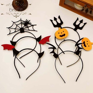 BRUCE Halloween Headband Trendy Cute Funny Devil Wing Non-slip Cloth Carnival Easter Party Decor Halloween Party Halloween Hairbands