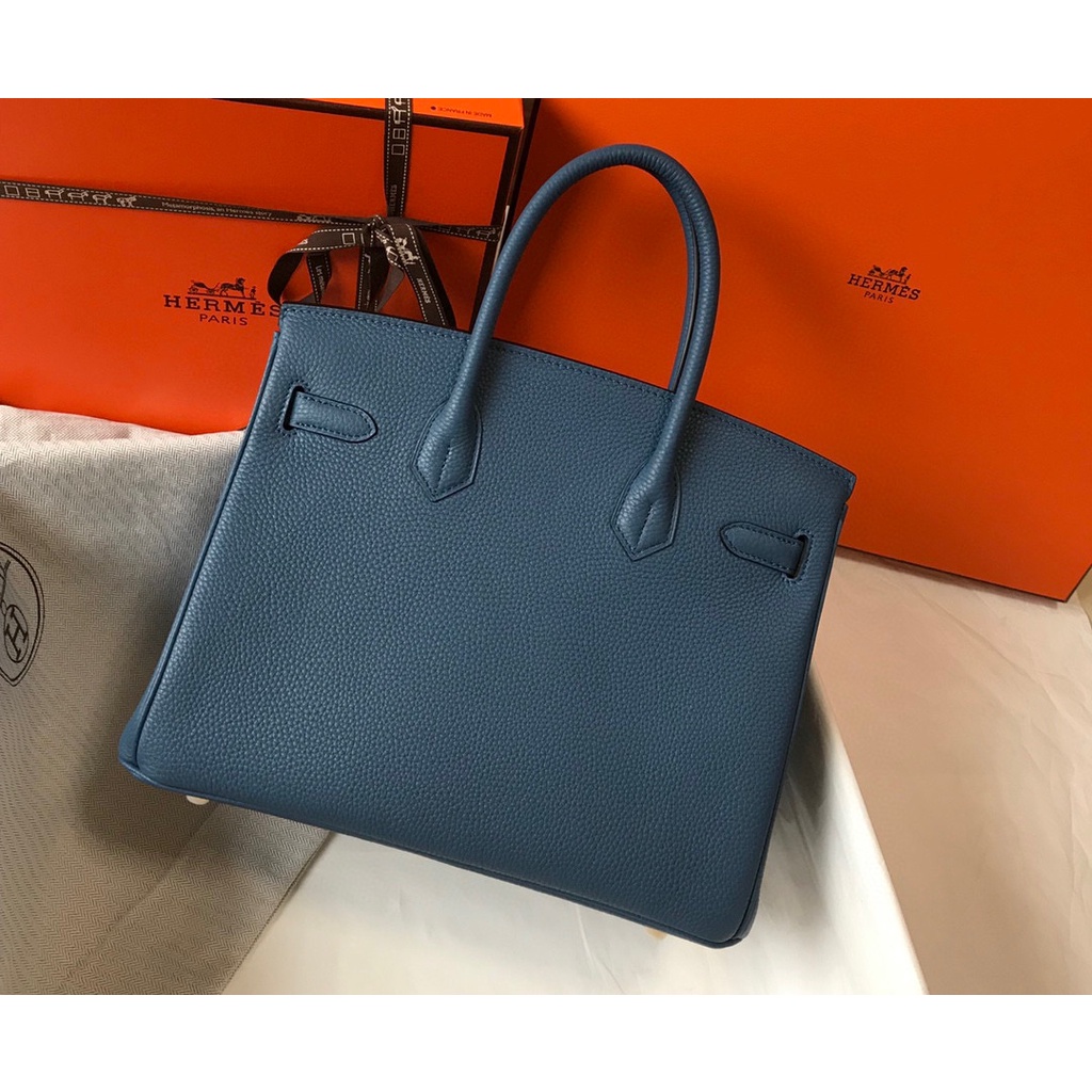 พรี-ราคา10200-hermes-birkin-togo-หนังแท้-กระเป๋าถือ-กระเป๋าแฟชั่น25cm-30cm