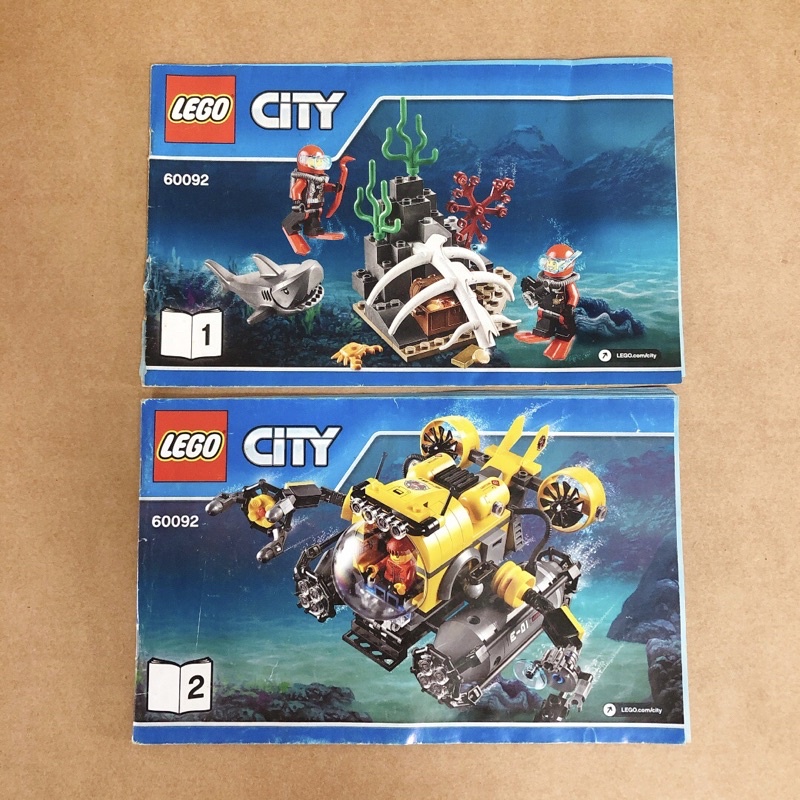 instructions-คู่มือ-lego-deep-sea-submarine-60092