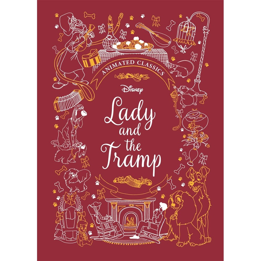lady-and-the-tramp-disney-animated-classics-a-deluxe-gift-book-of-the-classic-film