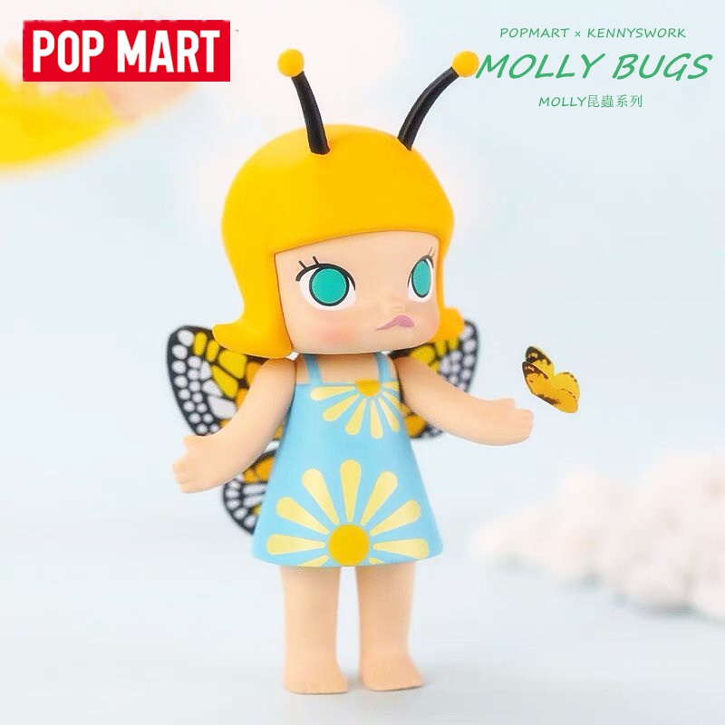 ★Hgtoys★ [ตัวเลือก] [ ] Popmart MOLLY Insect Series Mystery Box ตุ๊กตา ...