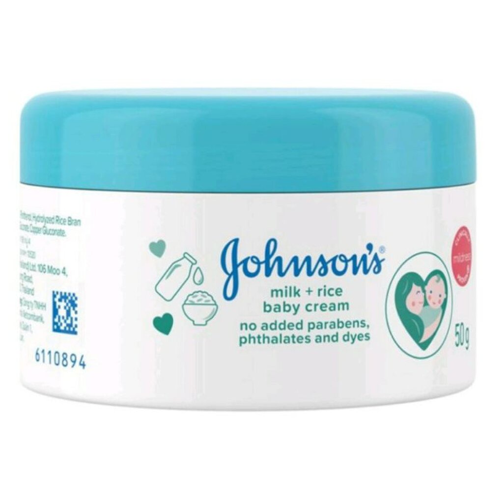 johnsons-จอห์นสัน-เบบี้ครีม-ครีมบำรุงผิวกายและใบหน้า-ขนาด-50-100-กรัม-1-กระปุก