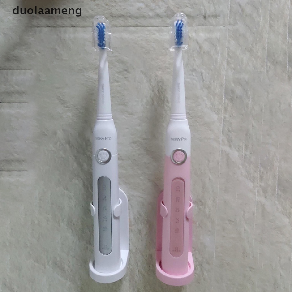 duolaameng-ชั้นวางแปรงสีฟันไฟฟ้า-แบบติดผนังห้องน้ํา