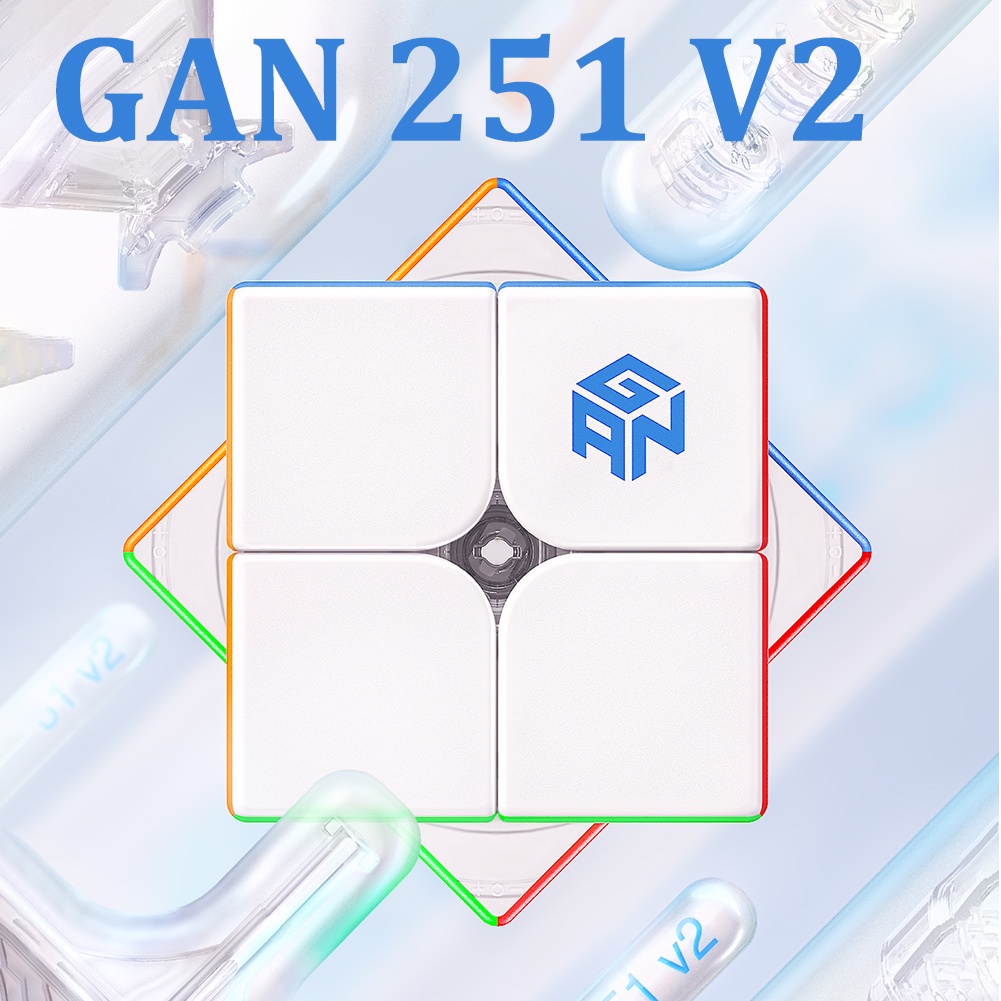 รูบิค-gan-251-v2-new-rubik-2x2-ของเล่นรูบิคปริศนา
