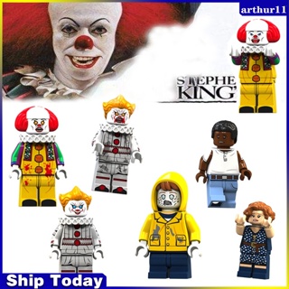 Arthur Stephen Kings It Minifigures Pennywise บล็อคตัวต่อของเล่นสําหรับเด็ก