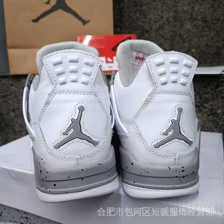 air-jordan-4-white-oreo-colorway-คุณภาพสูง-ฟรีถุงเท้า-vvsb