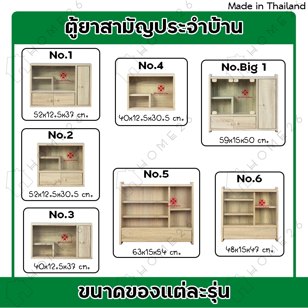 Home26 ตู้ยา No.5 ตู้ยาสามัญประจำบ้าน ตู้เก็บยา สามารถแขวนผนังได้ ...