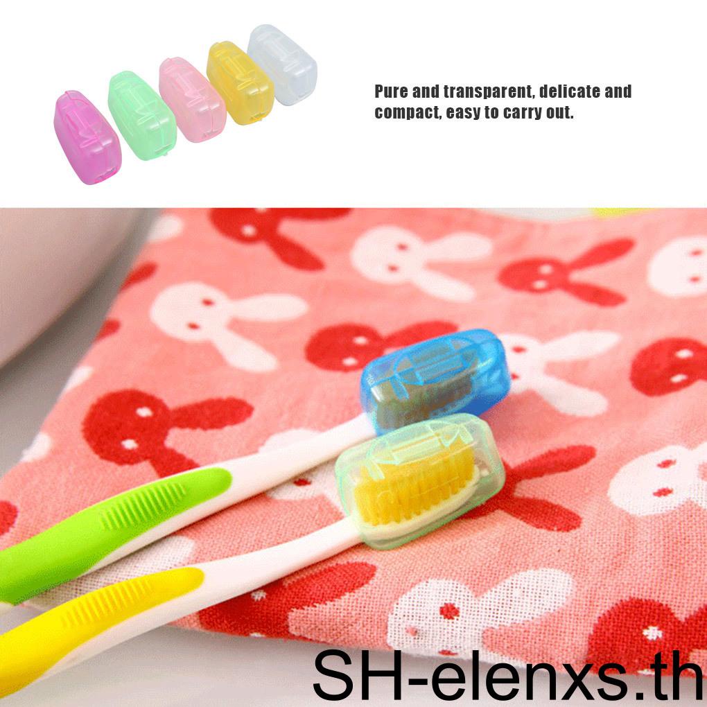 ที่ครอบหัวแปรงสีฟัน-แบบพลาสติก-สุ่มสี-สําหรับท่องเที่ยว-ตั้งแคมป์กลางแจ้ง