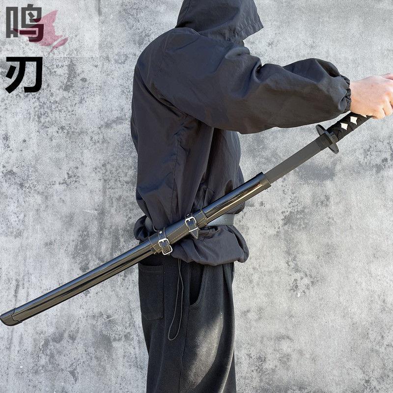 ดาบซามูไร-ดาบคาตานะ-ดาบโซโล-riman-death-drawing-sword-boy-ของเล่นเด็กมีด-samurai-ใบมีด-sheath-ihe-มีดไม้-cos-อาวุธ-prop