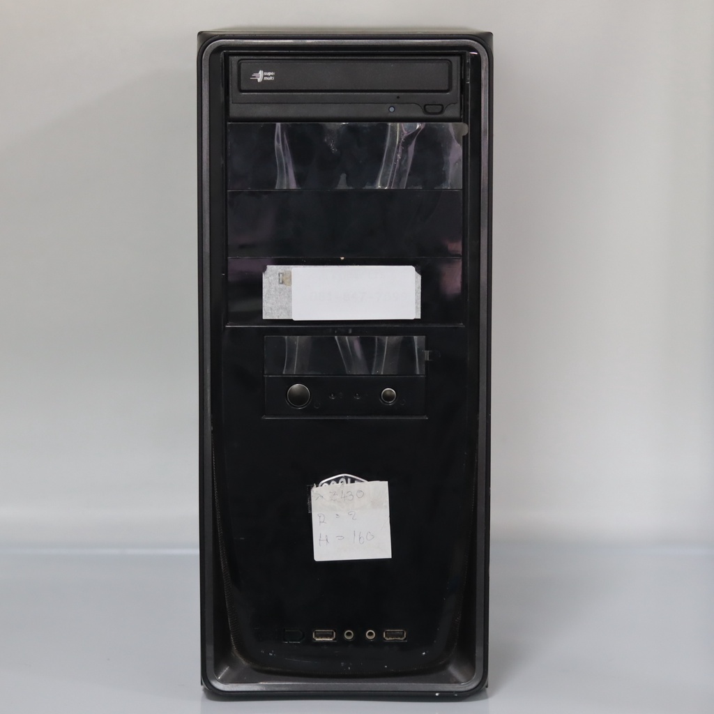 คอมพิวเตอร์เคสประกอบIntel® Xeon® X3430 -Ram 8gb -HDD160GB การ์จอแยก 1GB ...