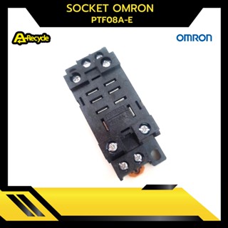 SOCKET OMRON PTF08A-E  แท้ ซ็อกเก็ต รีเลย์ 8ขา สำหรับ LY2