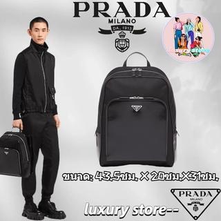 prada-ปราด้า-re-nylon-regenerated-nylon-and-leather-backpack-กระเป๋าเป้สะพายหลัง-ล่าสุด-ซื้อแท้-ยี่ห้อ