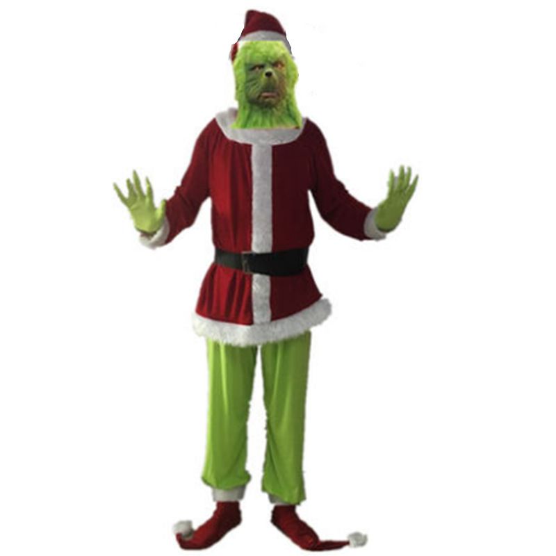s-3xl-santa-grinch-cosplay-costume-how-the-grinch-stole-christmas-suit-green-fur-grinch-party-performance-halloween-set