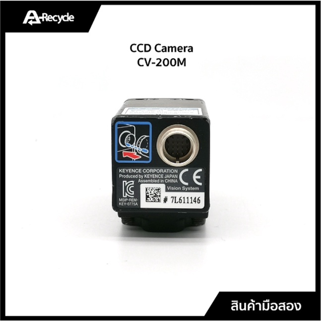 ccd-camera-keyence-cv-200m-ขาวดำ