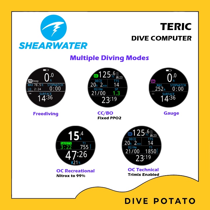 shearwater-dive-computer-teric-with-swifr-transmitter-ai