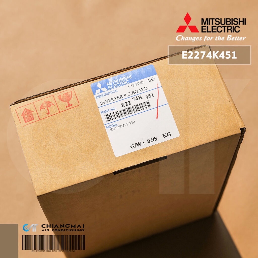 E2274K451 แผงวงจรแอร์ Mitsubishi Electric แผงบอร์ดแอร์ มิตซู E2274K451 แผงวงจรแอร์ Mitsubishi Electric แผงบอร์ดแอร์ มิตซู